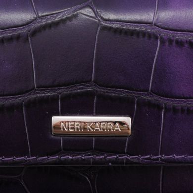 Классическая ключница из натуральной кожи Neri Karra 0026.2-77.69 фиолетовый
