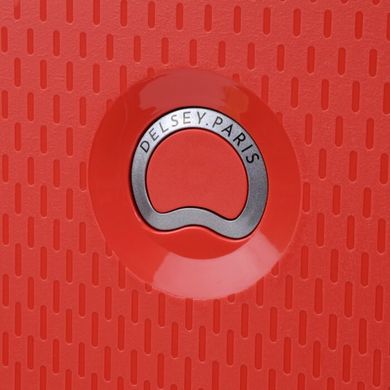 Чемодан из полипропилена Clavel Delsey на 4 сдвоенных колесах 3845803-14 красный