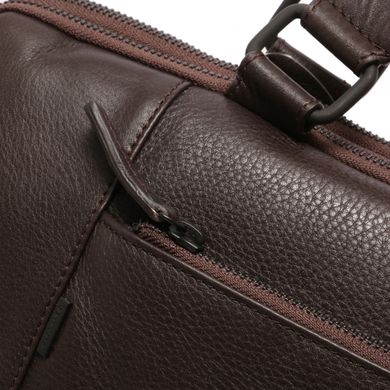 Сумка - портфель Gianni Conti из натуральной кожи 1811341-dark brown