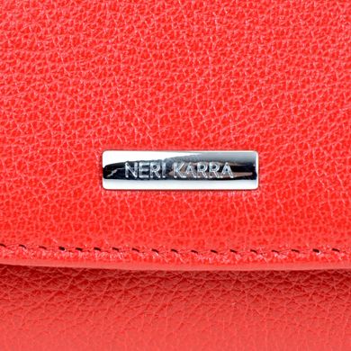Гаманець жіночий з натуральної шкіри Neri Karra eu0513.02.05 червоний