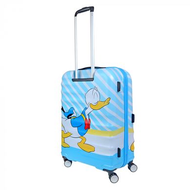 Дитяча валіза з abs пластика на 4 здвоєних колесах Wavebreaker Disney Donald Duck American Tourister 31c.021.004