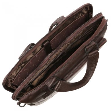 Сумка - портфель Gianni Conti з натуральної шкіри1811341-dark brown