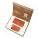 Подарочный набор из натуральной кожи Neri Karra 0597-49/0161.2-78.37 рыжий:1