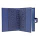 Обложка комбинированная для паспорта и прав Neri Karra из натуральной кожи 0031.55.92 синий:5