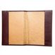 Обложка для паспорта Petek из натуральной кожи 581-043-03 коричневая:5