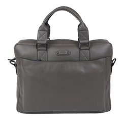 Сумка-портфель Gianni Conti из натуральной кожи 1501370-grey