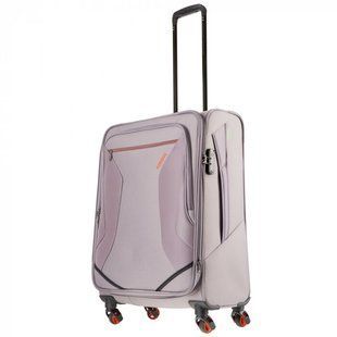 Валіза з екологічної тканини Eko Wanderer American Tourister на 4 колесах 83g.008.002