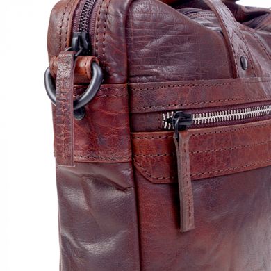 Сумка-портфель з натуральної шкіри із відділенням для ноутбука Spikes & Sparrow 4154401