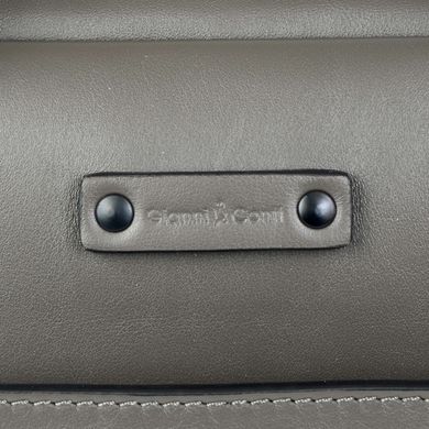 Сумка-портфель Gianni Conti из натуральной кожи 1501370-grey