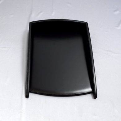 Настольный набор для руководителя из натуральной кожи Ner Karra 1443.1-14.01 из 9 предметов черный