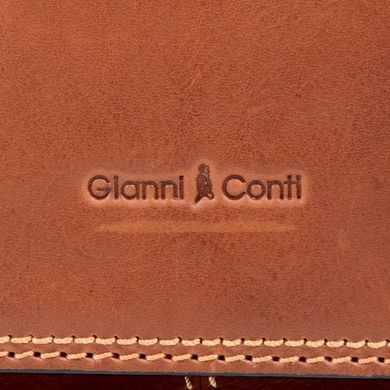 Сумка чоловіча Gianni Conti з натуральної шкіри 912150-tan