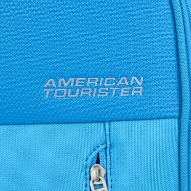 Чемодан текстильный Heat Wave American Tourister на 4 колесах 95g.001.003 голубой