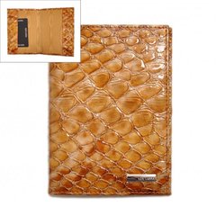 Обкладинка для паспорта з натуральної шкіри Neri Karra 0040.2-54.28 коричнева