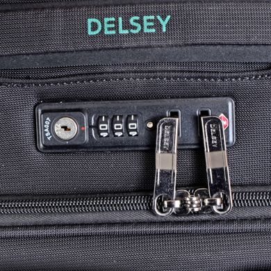 Чемодан текстильный Delsey Helium DLX на 4 сдвоенных колесах 2397803-00