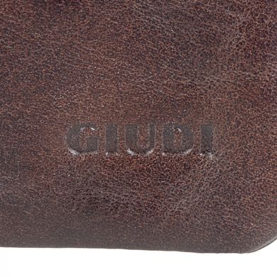 Ключниця Giudi з натуральної шкіри 6738/gd-08 темно коричнева