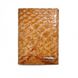 Обкладинка для паспорта з натуральної шкіри Neri Karra 0040.2-54.28 коричнева:2