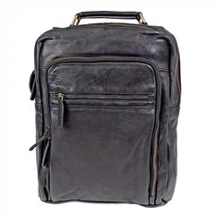 Рюкзак з натуральної шкіри Gianni Conti 4002398-black
