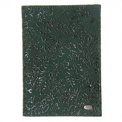 Обложка для паспорта Petek из натуральной кожи 581-071-09 зелёный
