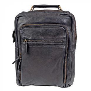 Рюкзак из натуральной кожи Gianni Conti 4002398-black