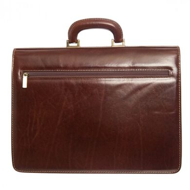 Класичний портфель Giudi з натуральної шкіри 1470/gd-02 коричневий