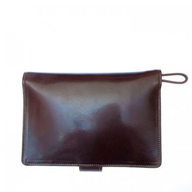 Борсетка-гаманець Giudi з натуральної шкіри 2989/gd-02 коричнева
