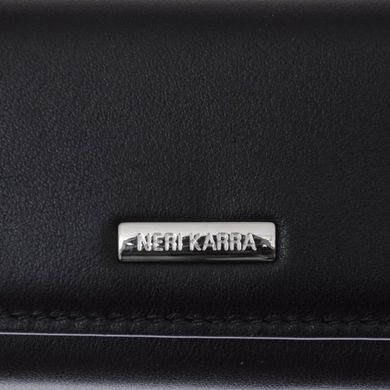 Классическая ключница из натуральной кожи Neri Karra 0230-1/41.01.01 черная
