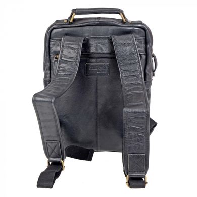 Рюкзак з натуральної шкіри Gianni Conti 4002398-black