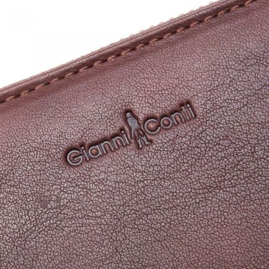 Гаманець жіночий Gianni Conti з натуральноі шкіри 918106-dark brown