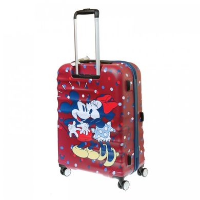 Дитяча пластикова валіза на 4х колесах Wavebreaker Disney Mickey & Minnie American Tourister 31c.020.001 мультиколір