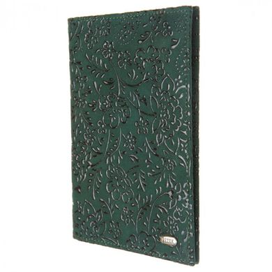 Обкладинка для паспорта Petek з натуральної шкіри 581-071-09 зелений