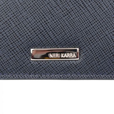 Гаманець жіночий з натуральної шкіри Neri Karra 0504.47.07/301.92 темно синій