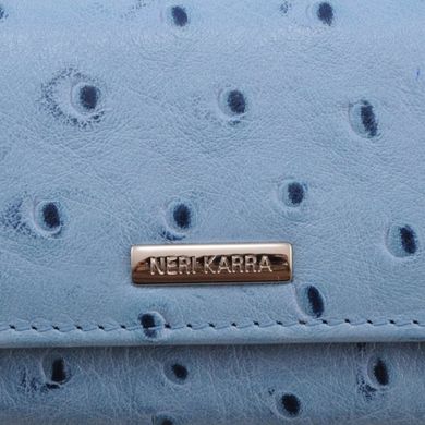 Классическая ключница из натуральной кожи Neri Karra 0026.2-78.23/35 голубой