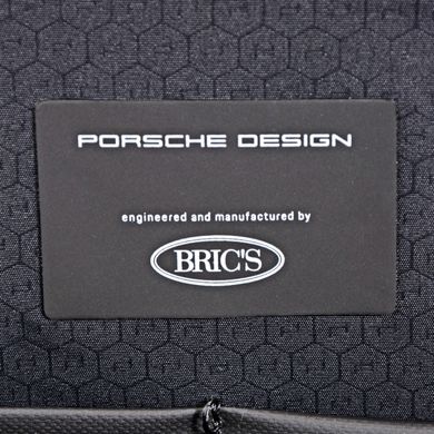 Сумка чоловіча з переробленого поліестеру з водовідштовхуючим ефектом Porsche Design Urban Eco ocl01522.001 чорна