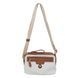 Сумка женская Nannini из ткани 18450-white/cuoio:1