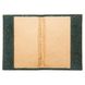 Обложка для паспорта Petek из натуральной кожи 581-071-09 зелёный:5