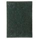 Обложка для паспорта Petek из натуральной кожи 581-071-09 зелёный:4