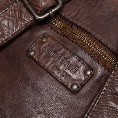 Класический рюкзак из натуральной кожи Gianni Conti 4202739-brown
