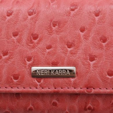 Класична ключниця з натуральної шкіри Neri Karra 0026.2-78.36/79 рожевий