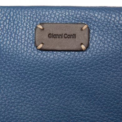 Барсетка кошелек Gianni Conti из натуральной кожи 2468237-avion blue