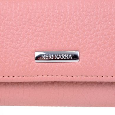 Класична ключниця з натуральної шкіри Neri Karra eu3014.55.54 рожевий