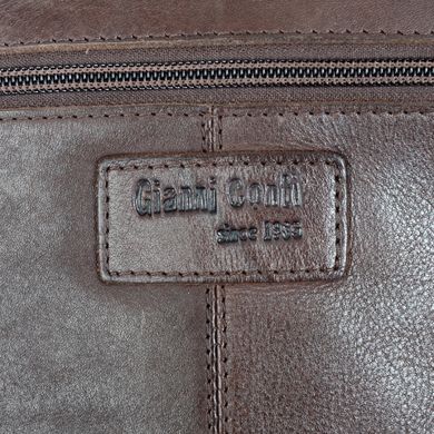 Рюкзак з натуральної шкіри Gianni Conti 4002398-brown