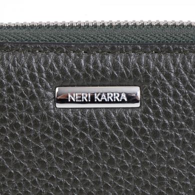 Гаманець жіночий Neri Karra з натуральної шкіри eu0574.55.06 темно зелений
