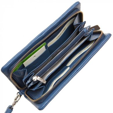 Барсетка кошелек Gianni Conti из натуральной кожи 2468237-avion blue