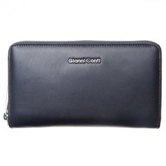 Барсетка гаманець Gianni Conti з натуральної шкіри 2458413-blue