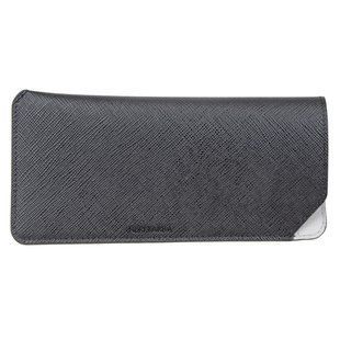 Чохол для окулярів з натуральної шкіри Neri Karra 0155.47.01 чорний