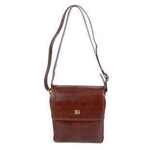 Сумка мужская Giudi из натуральной кожи 4640/gd-02 коричневая