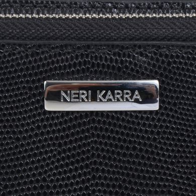 Барсетка-гаманець з натуральної шкіри Neri Karra 0965n.72.01/301.01 чорна