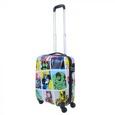 Дитяча пластикова валіза на 4х колесах Marvel Legends American Tourister 21c.002.014