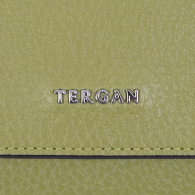 Клатч Tergan з натуральної шкіри 05806-acik yesil/floater
