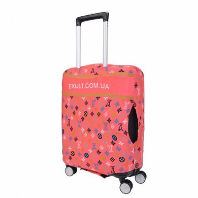 Чохол для валізи з тканини EXULT case cover/lv-pink/exult-xm